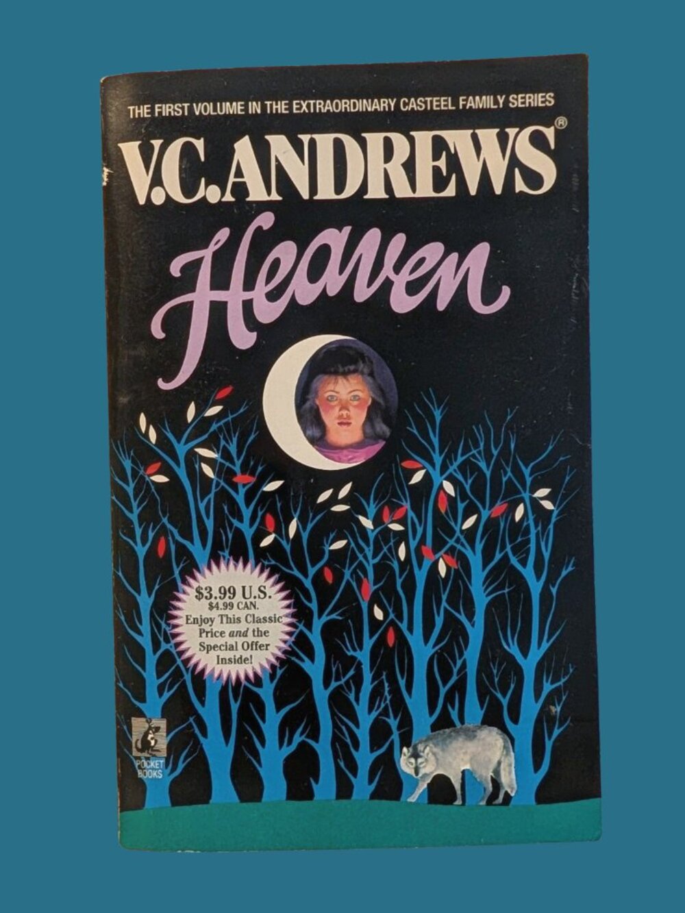 BOGO Vintage 1990's Heaven by V.C. Andrews (Casteel Family Book 1) Paperback